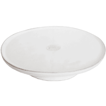 Image showing the Footed Cake Plate, Nova, White, 26cm product.