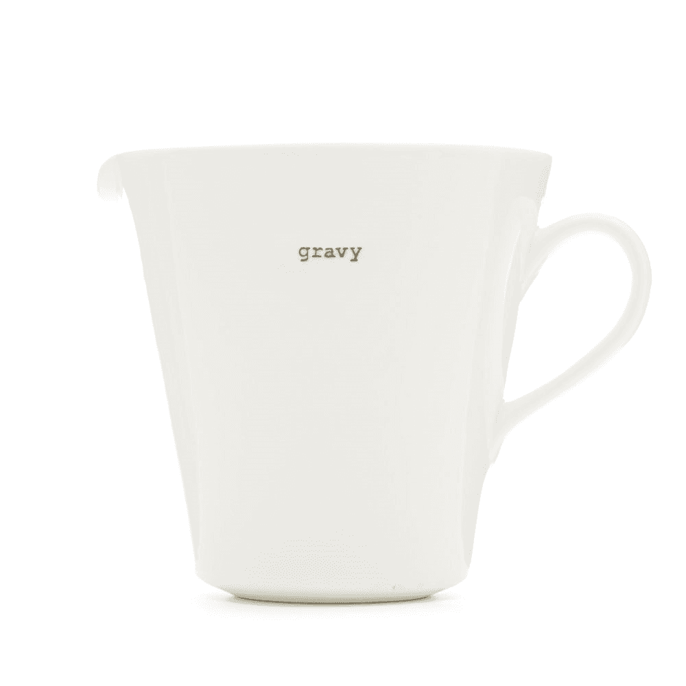 Word- Ceramic Jug, Large, "Gravy"