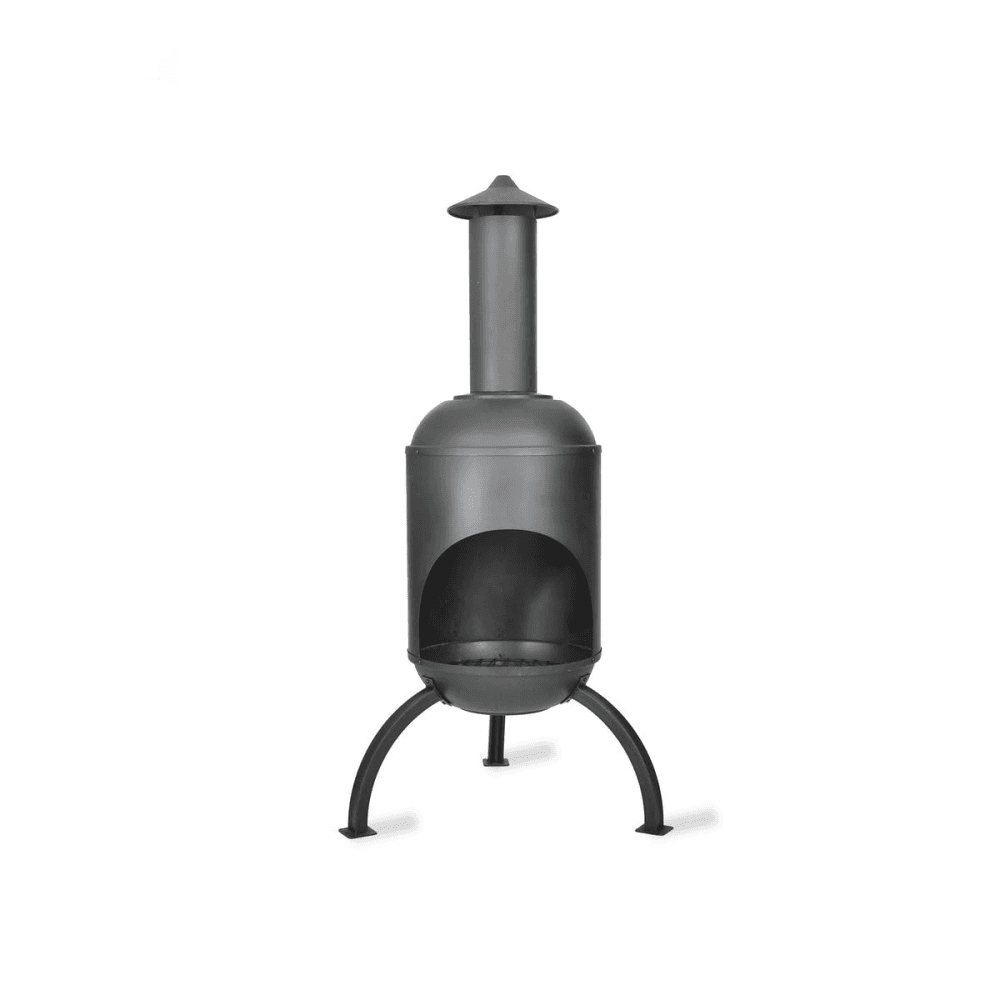 Chiminea, H160 x D70 x W70cm, Black
