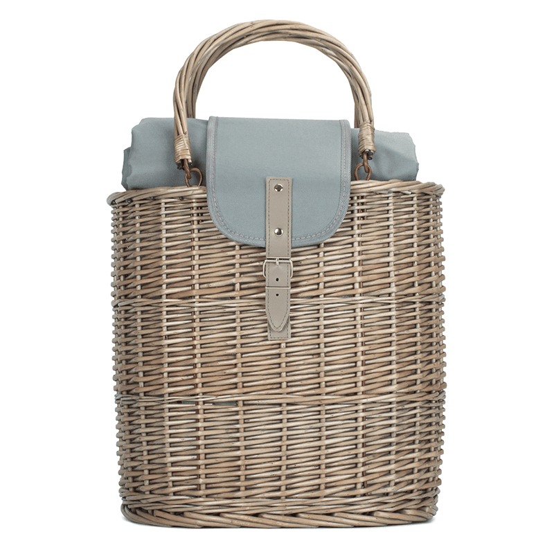 Oval Chiller Hamper Basket, Grey