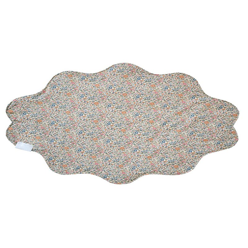 Linen Garden Set of 2 Wavy Placemat, Natural