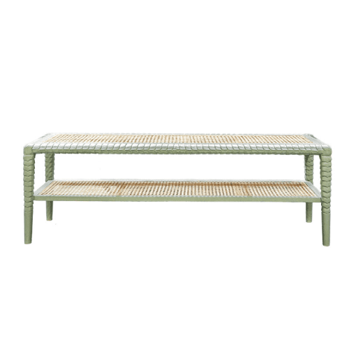 Image showing the Pavillion Ottoman, Green product.