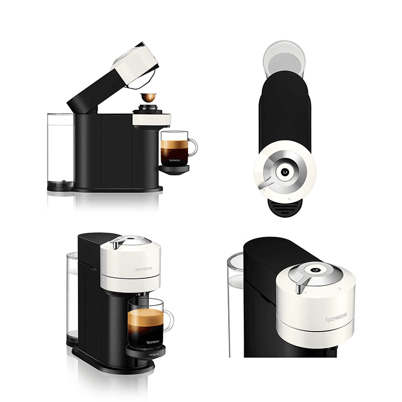 Vertuo Next with Aeroccino Coffee Machine, White