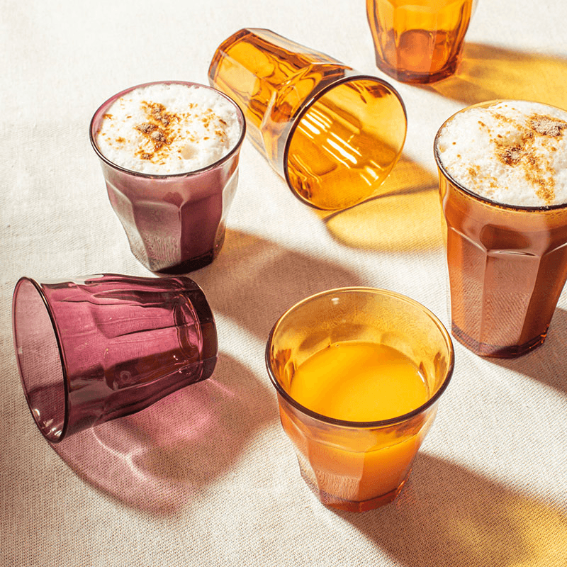 Picardie Set of 4 Tumblers, 250ml, Plum
