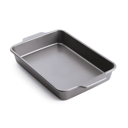 Image showing the Metal Bakeware Cake Pan/Oven Tray, Grey product.
