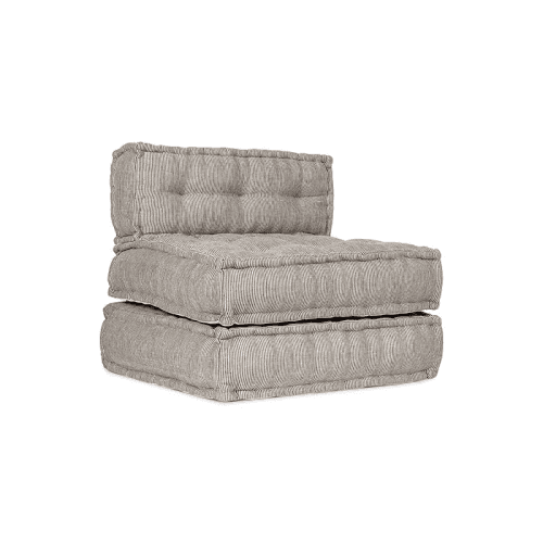 Image showing the Nadeeka Modular Sofa Extension, Soft Grey product.
