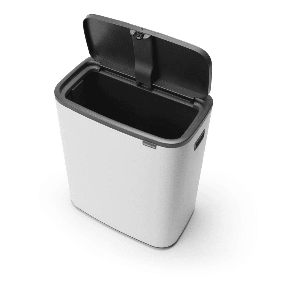 Bo Touch bin, 60 litre, White
