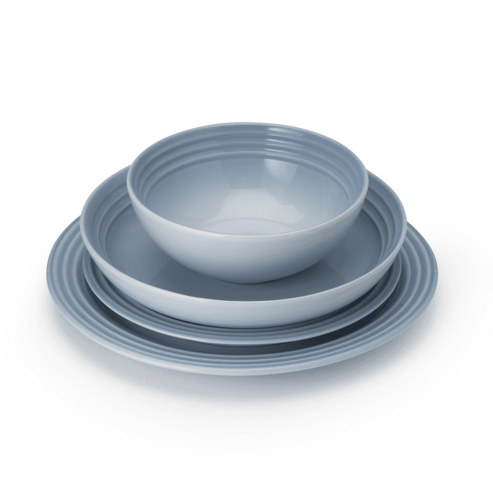 Stoneware Side plate, Dia22cm, coastal blue