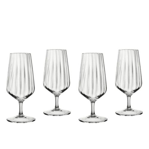 Image showing the Lifestyle Set of 4 Beer Glass, 440ml, Clear product.