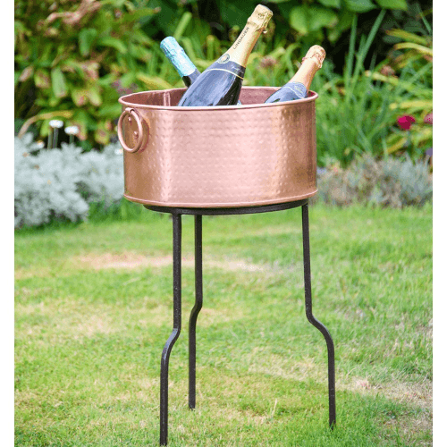 Image showing the Copper Champagne Cooler, 65x38, Metallic product.