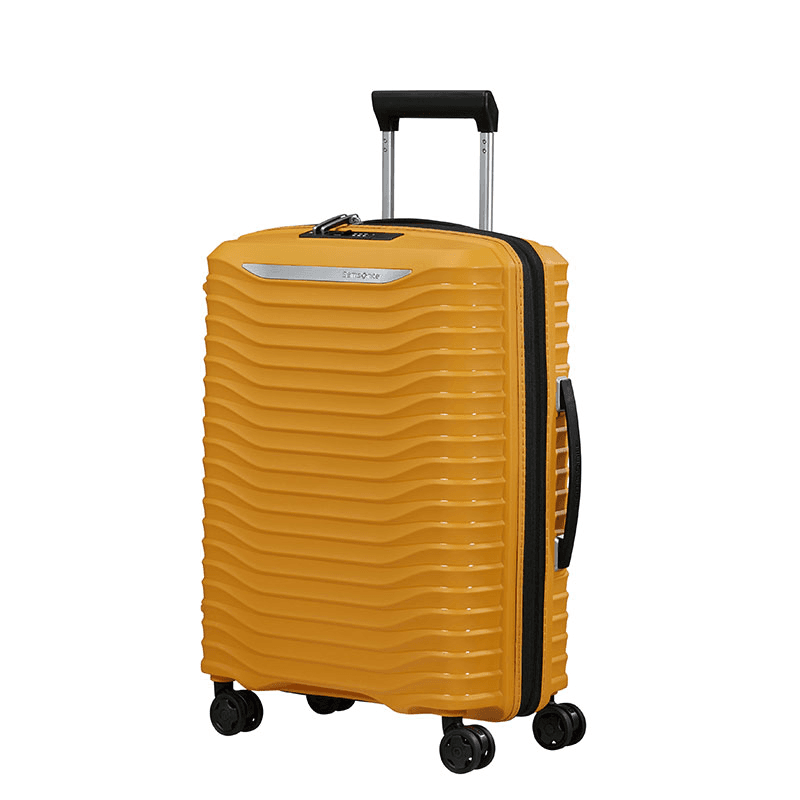 Upscape Cabin Suitcase, H55 x L40 x W20/23cm, Yellow