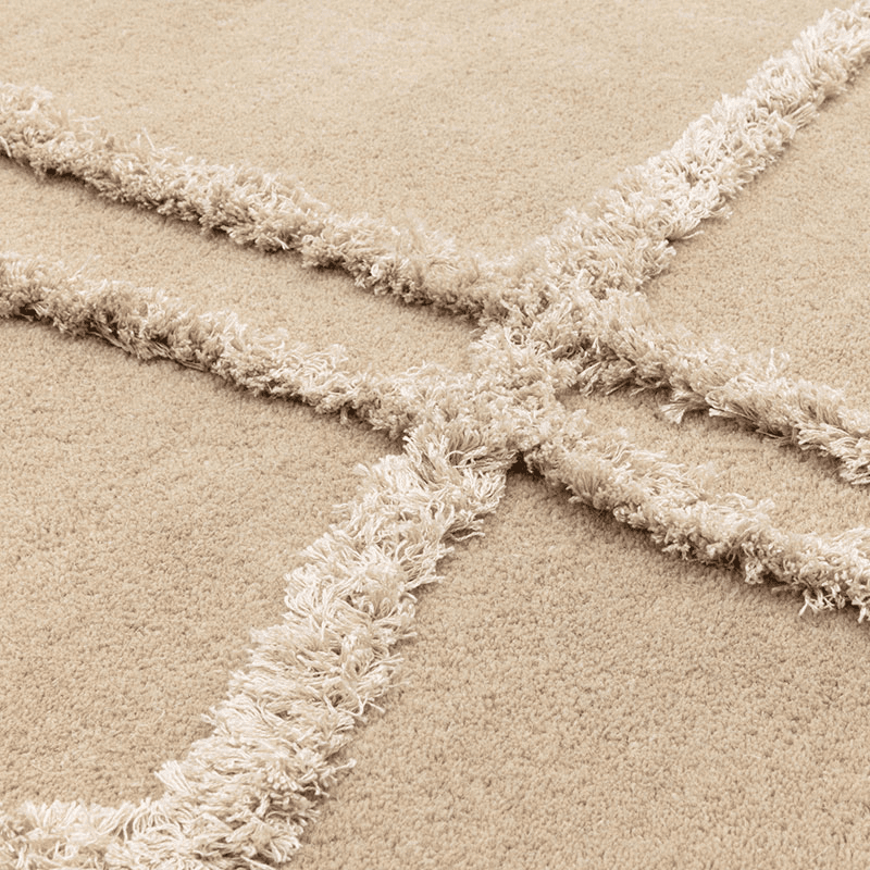 Matrix Rug, 120 x 170cm, Sand