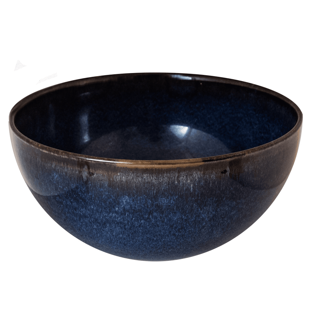 Tourron Serving bowl, 23cm, indigo