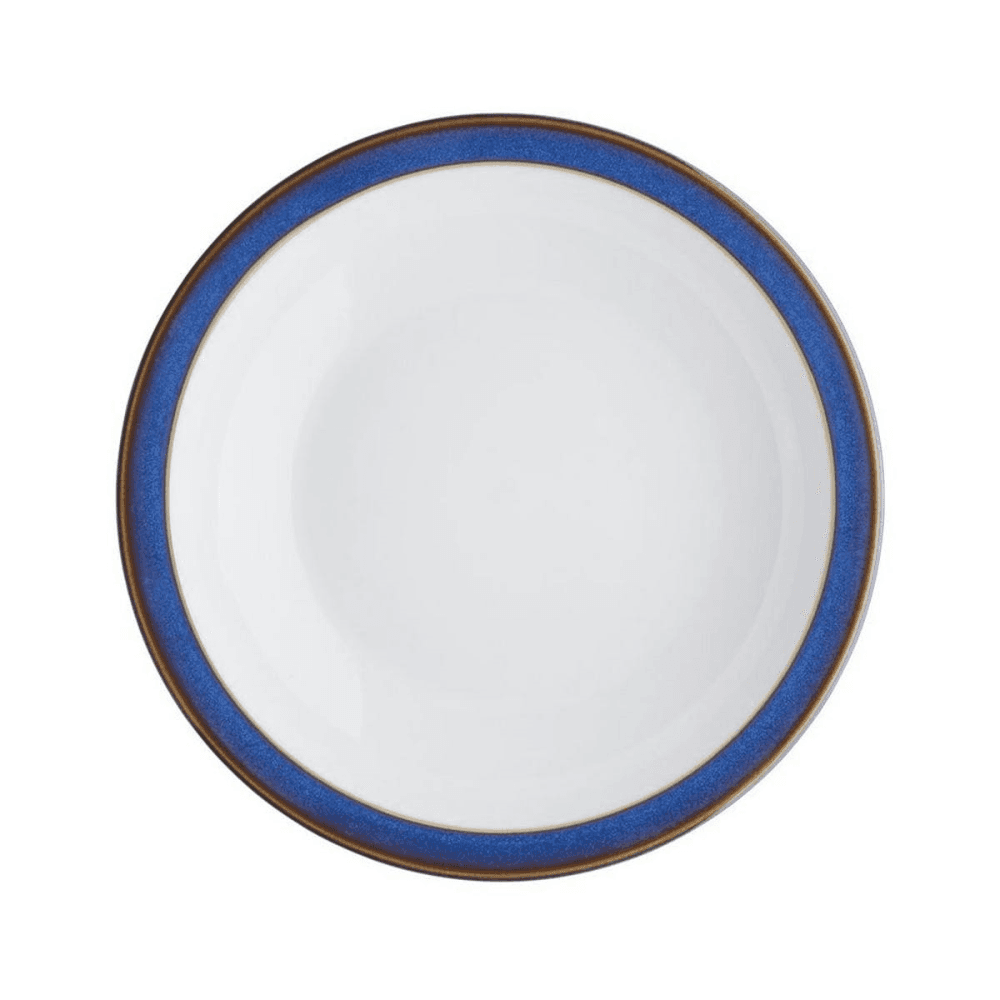 Imperial Blue Rimmed bowl, 0.58 litre - 21 x 4.5cm