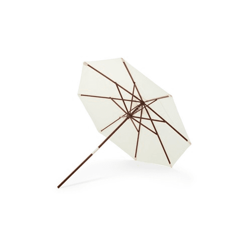 Catania Round parasol, Dia250 x H250cm, White