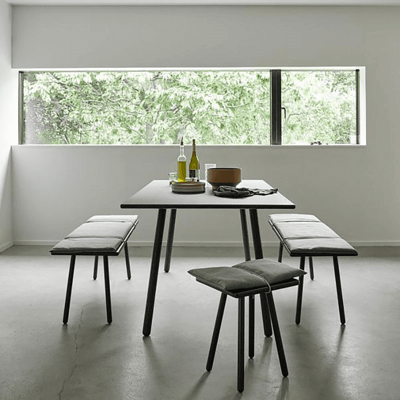 Georg Indoor Bench, Black