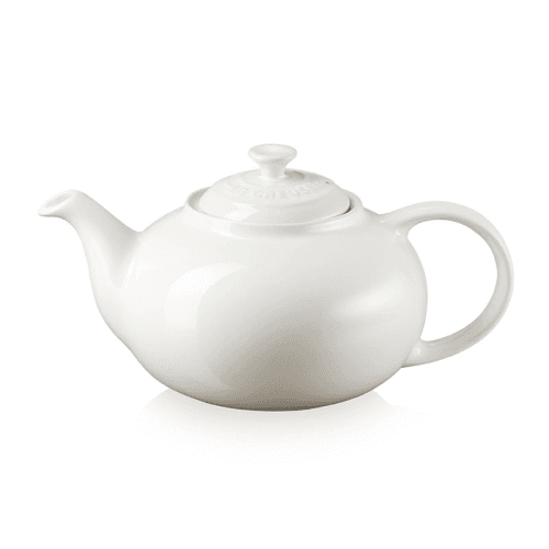 Image showing the Stoneware Teapot, 1.3 litre, Meringue product.