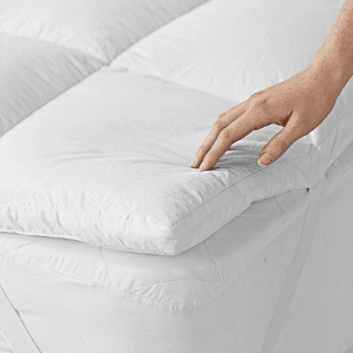 Image showing the Classic Topper double, W140 x L190cm, White product.