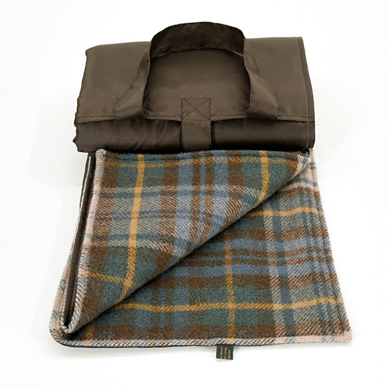 Eventer Picnic Rug, 137 x 170cm, Brown/Beige/Green