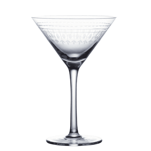 Image showing the Ovals Set of 2 Martini Glasses, 142ml, Clear product.