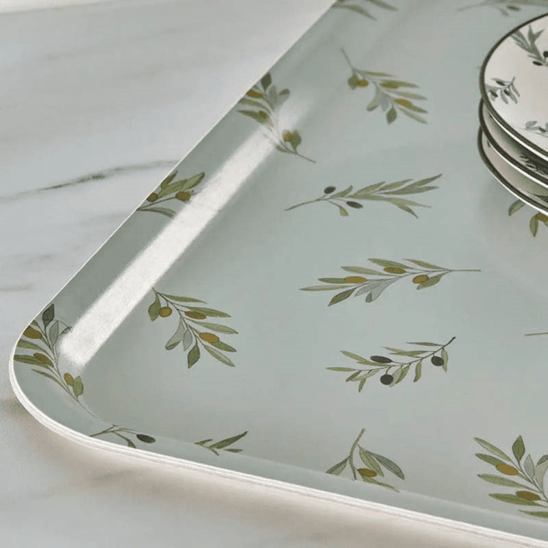 Olive Branch Tray, Sage