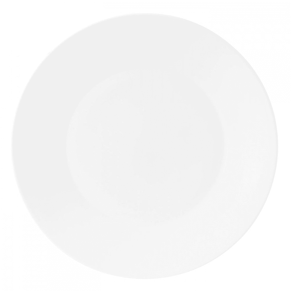 Strata Charger plate, 33cm, white