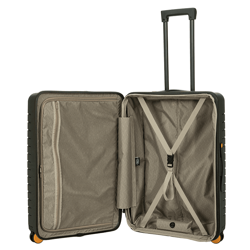 Ulisse Expandable Suitcase, H55 x W23 x L37cm, Olive