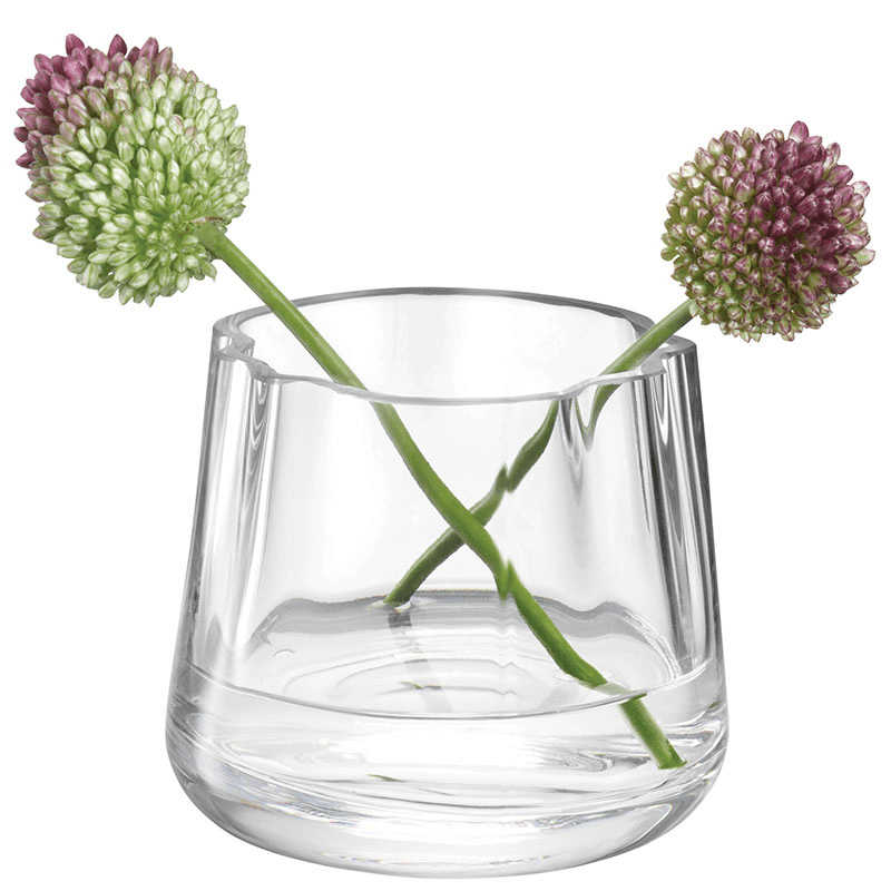 Lagoon Tealight Holder/Vase, H8cm, Clear