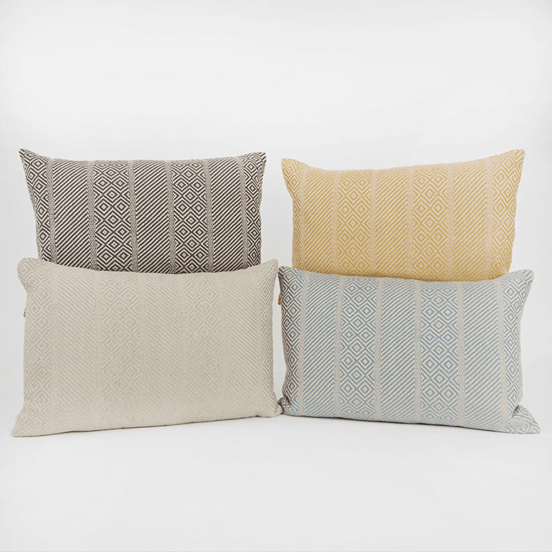 Minerva Cushion, 45 x 45cm, Charcoal