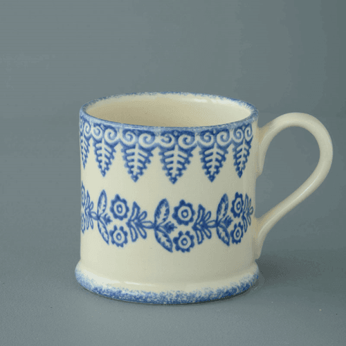 Image showing the Lacey Blue Mug, large product.