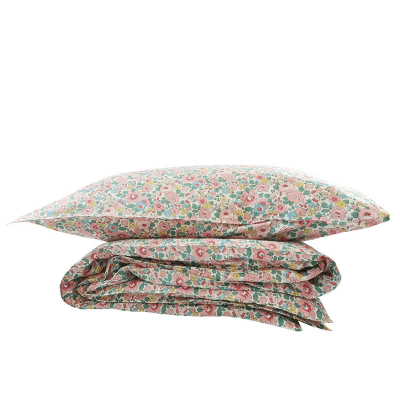 Betsy Candy Floss Duvet Set, Double, Pink