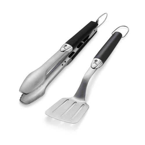 Image showing the Premium Barbecue tool set, Black/Silver product.