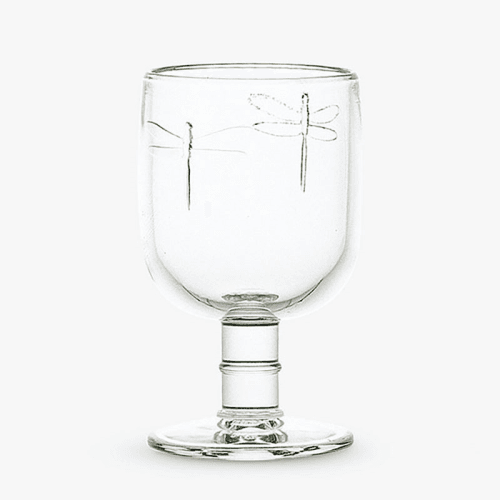 Image showing the Libellule Set of 6 Stemmed Wine Glasses, 280ml, Clear product.