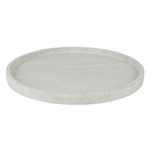 Image showing the Round Marble Board, D28cm, White product.