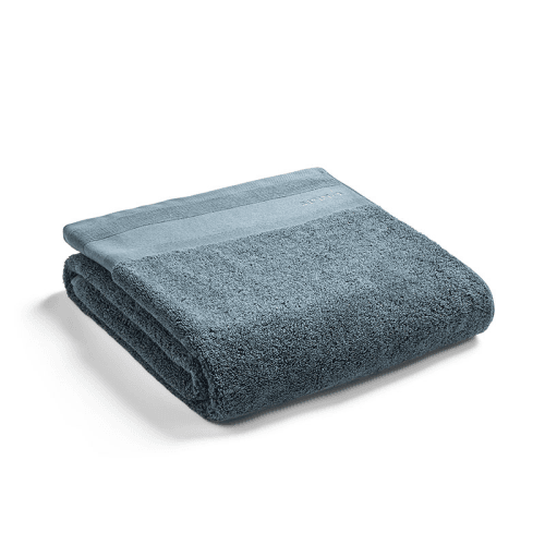 Image showing the Signature Turkish Bath Towel, 76 x 147cm, Slate Blue product.