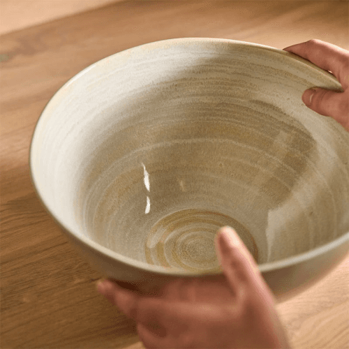 Image showing the Amberley Serving Bowl, D27cm, Yellow product.