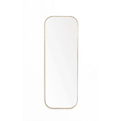 Image showing the Gaze Mirror, H114 x W41cm, Oak product.