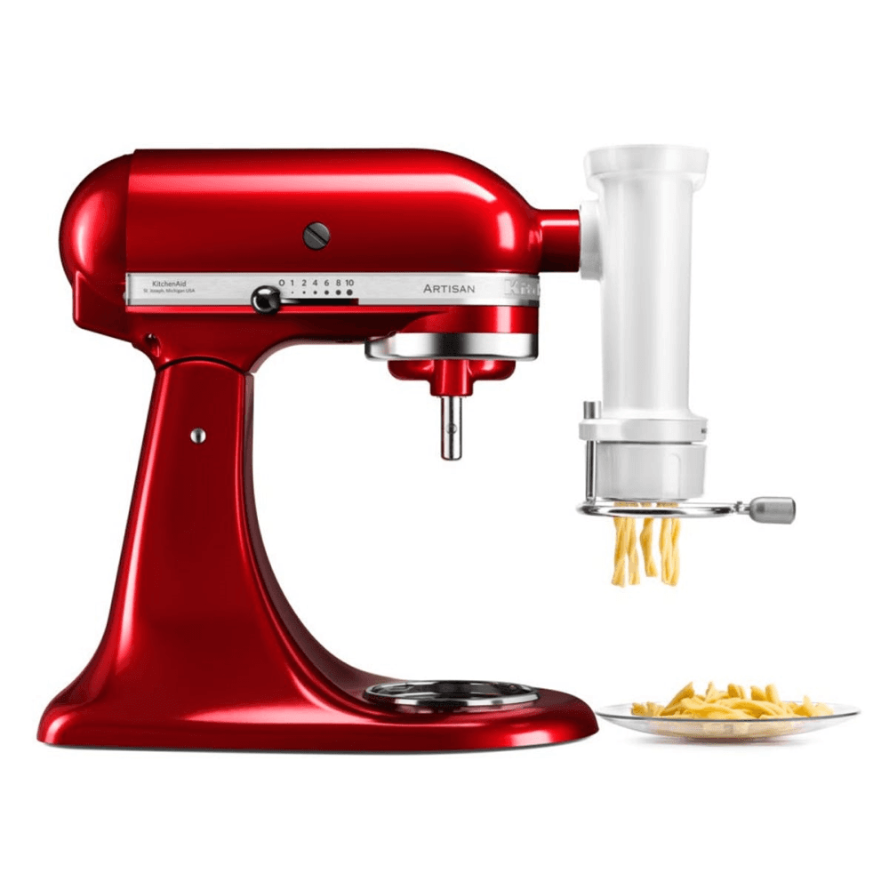 Pasta shape press, white