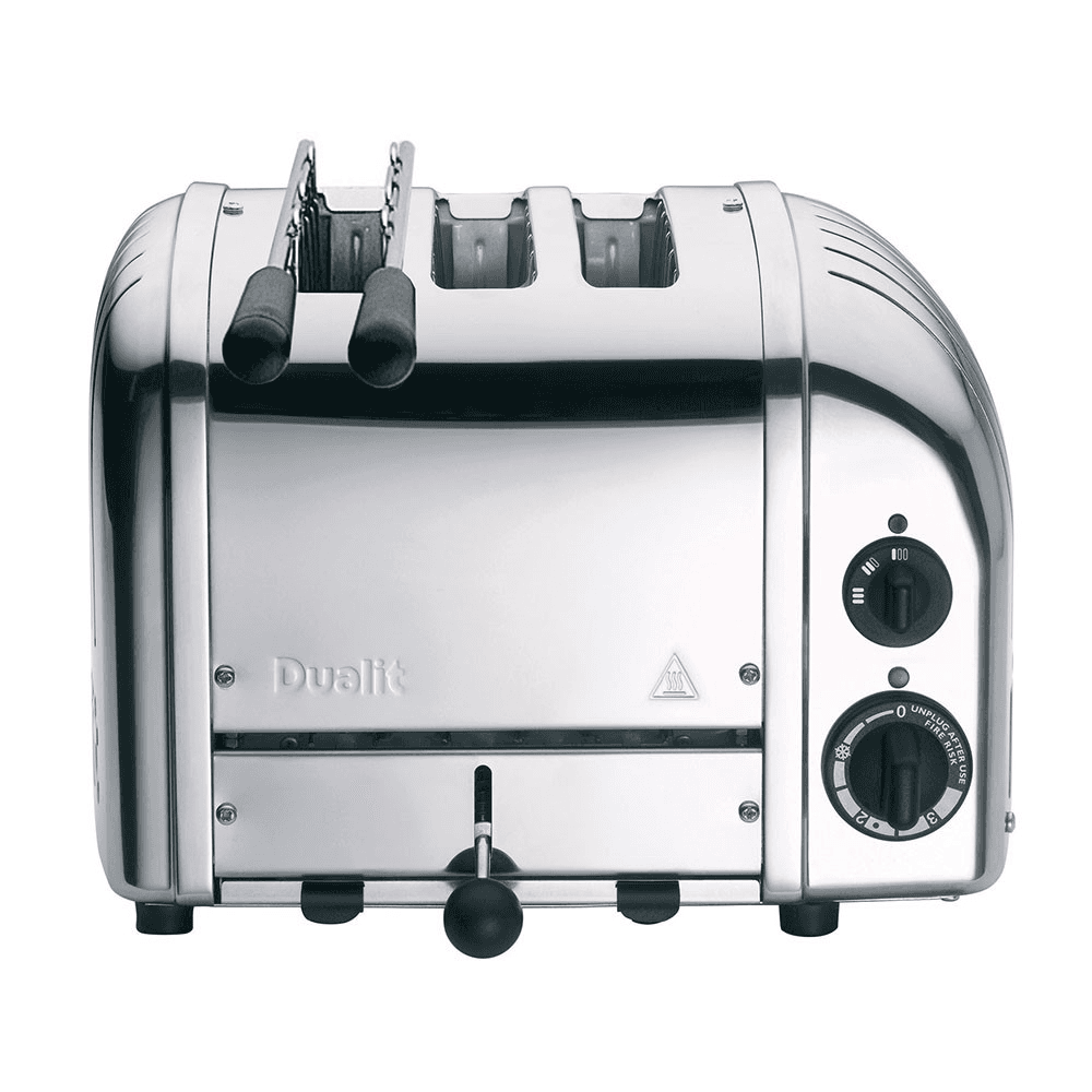 Classic Combi 2+1 slot toaster, Polished Stainless Steel