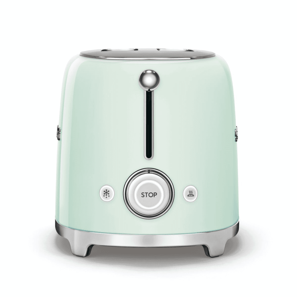 50's Retro 2 Slot Toaster, Pastel Green