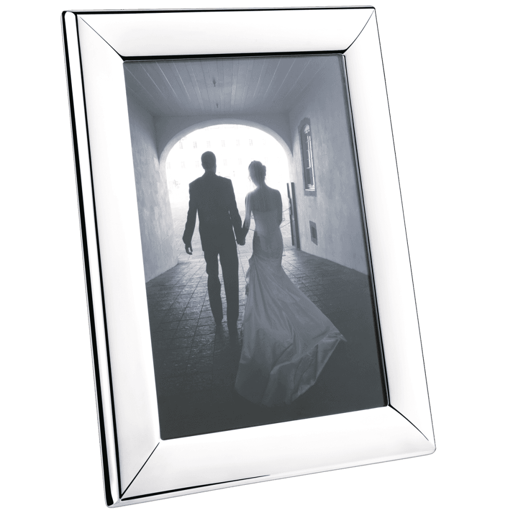 Modern Photograph frame, 13 x 18cm, Stainless Steel