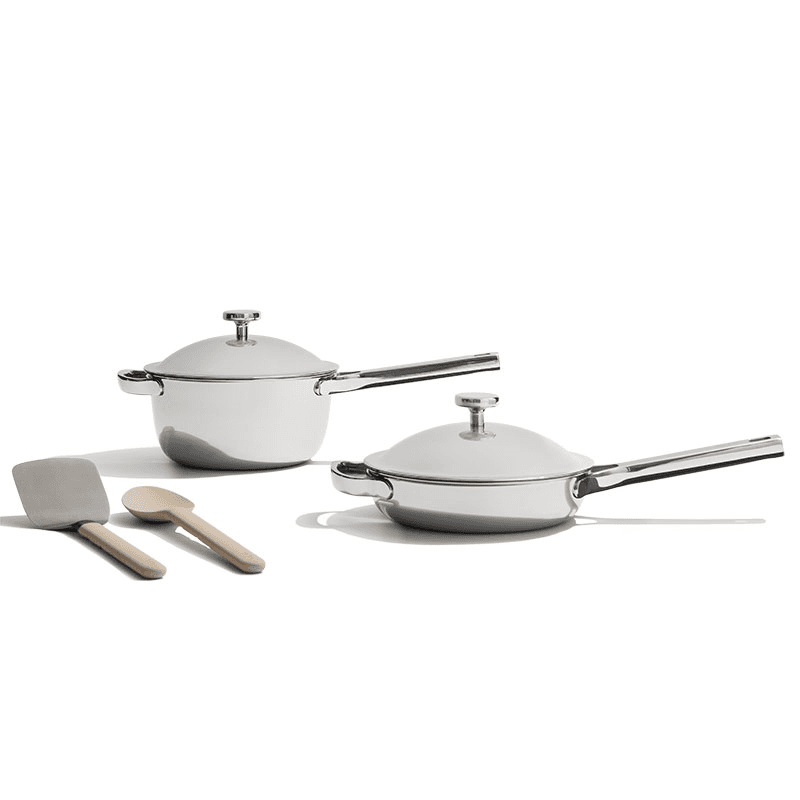 Titanium Pro Cookware Duo, Mini, Chrome