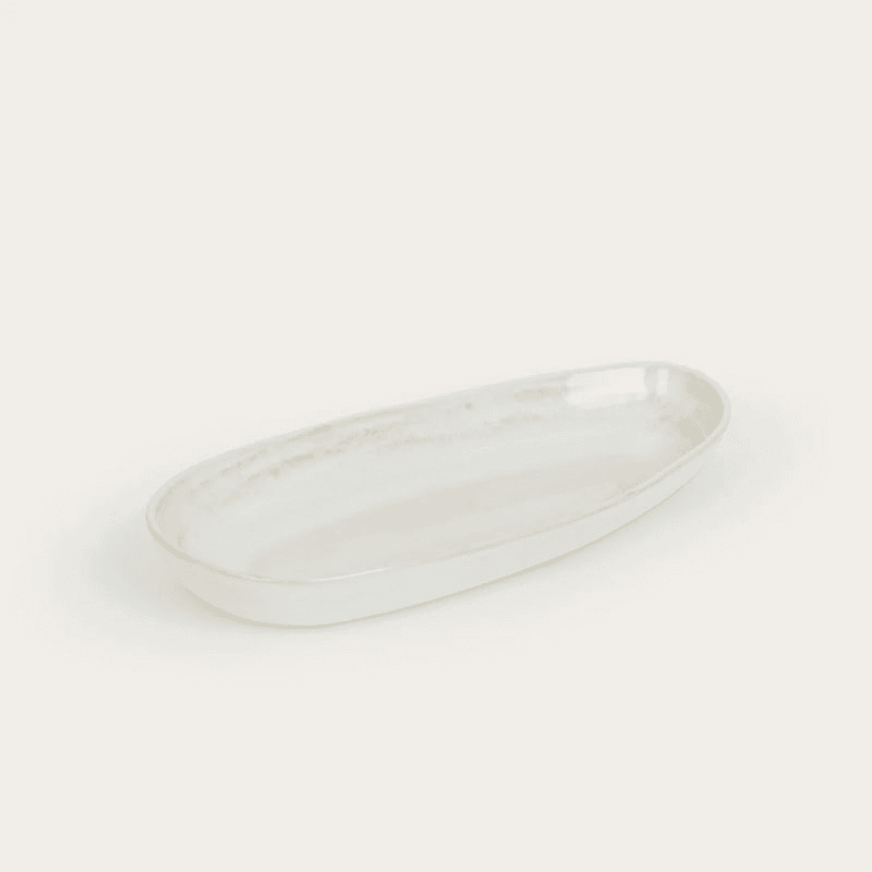 Amberley Oval Platter, D16cm, Yellow