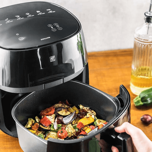 Image showing the Air Fryer, 4L, Black product.
