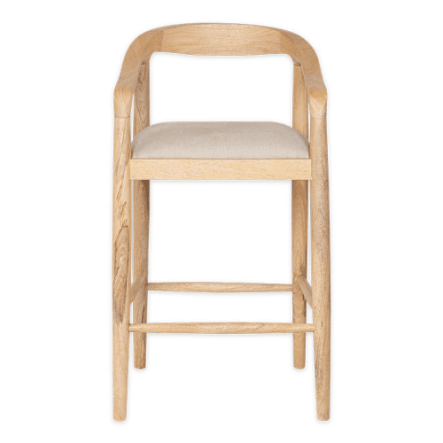 Image showing the Anbu Counter Chair, Mango Wood product.