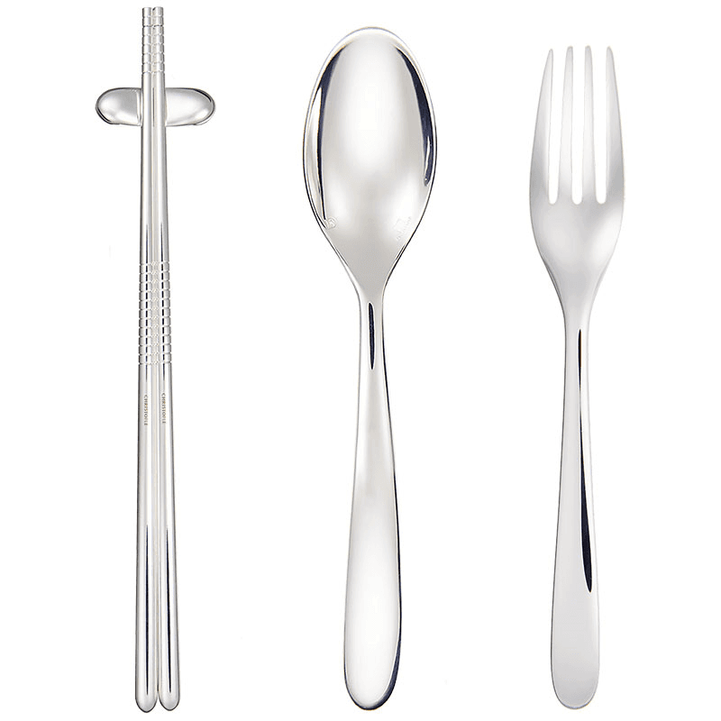 Mood Asia, Silver Plated Flatware set for 6 people, 24 piece, Silver Plated