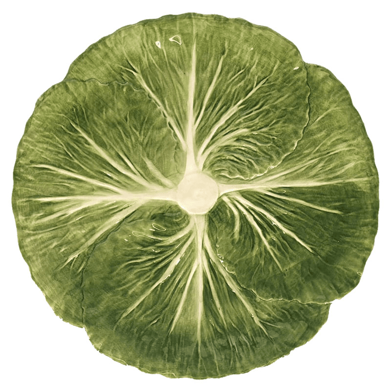 Radicchio Bowl, D23cm, Green