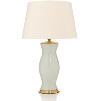 Image showing the Lamp base, Cloud Green, 33 x 15cm product.