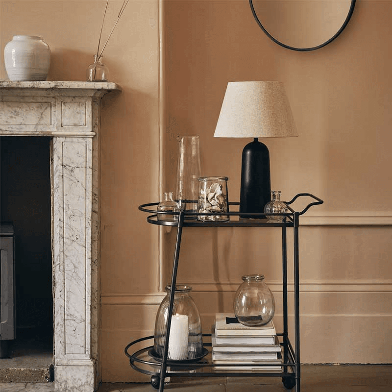 Holbrook Table Lamp, H28cm, Black