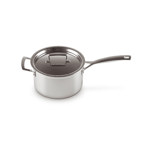 Image showing the Classic 3-ply Saucepan, 20cm, Stainless Steel product.